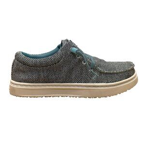 L.L. Bean Women’s Blue Woven Lightweight Cushioned Sole Slip-On Shoes Size 11M